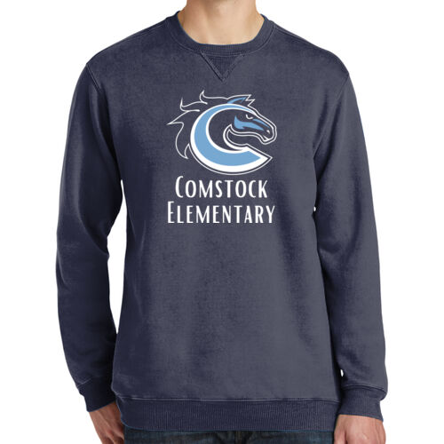 Beach Wash® Garment Dyed Crewneck Sweatshirt Thumbnail