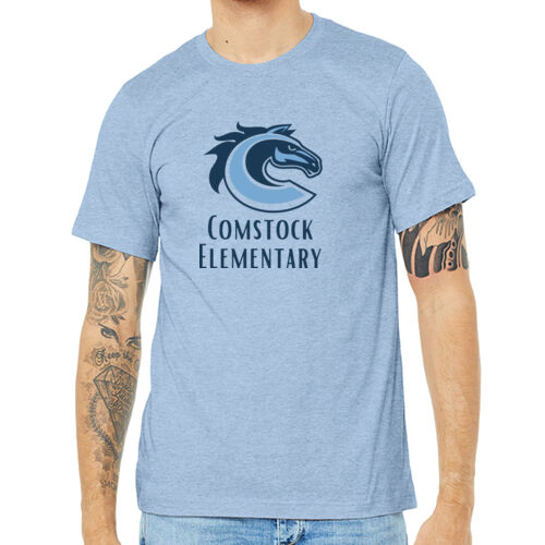 Unisex Heather CVC Short Sleeve Tee Thumbnail