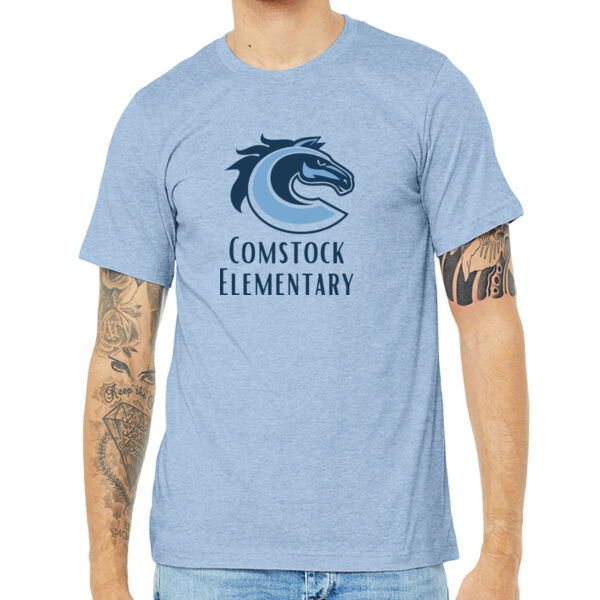 Unisex Heather CVC Short Sleeve Tee Thumbnail