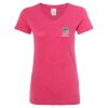Women’s Glitter V-Neck T-Shirt Thumbnail