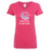 Women’s Glitter V-Neck T-Shirt Thumbnail