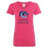 Women’s Glitter V-Neck T-Shirt Thumbnail
